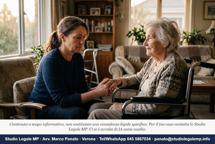 Permessi 104: il nesso causale che salva il caregiver - Studio Legale MP - Verona