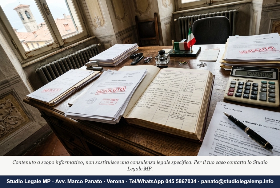 Recupero crediti ente pubblico: strumenti e rischi - Studio Legale MP - Verona