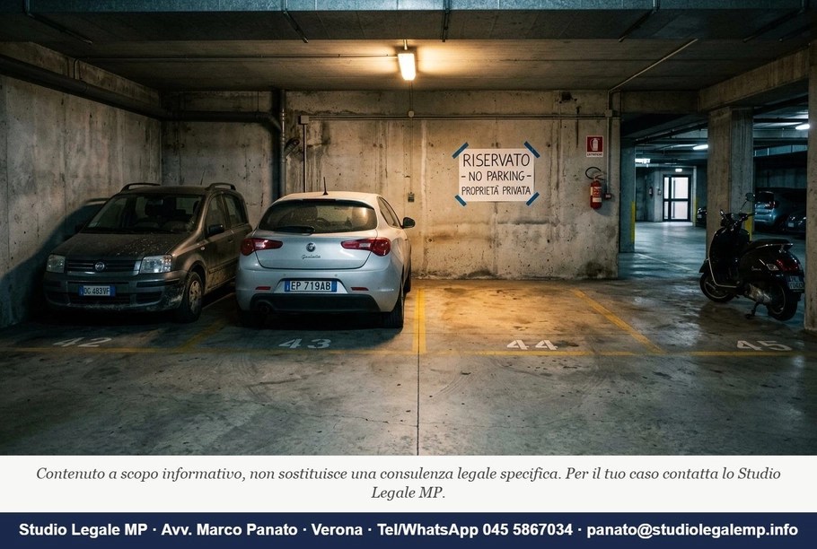 Posto auto in condominio: quando la delibera è nulla - Studio Legale MP - Verona