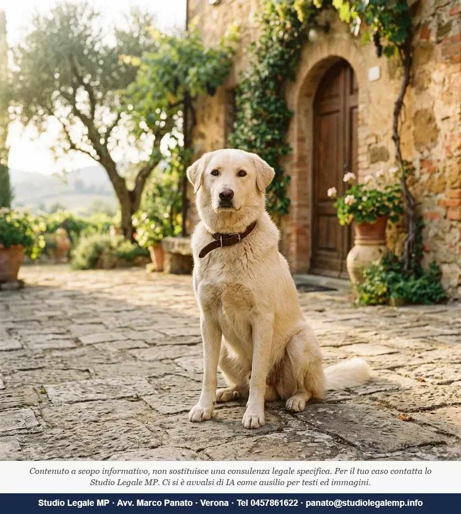Reg. UE 2026/1818 cani gatti: cosa vietato già oggi - Studio Legale MP - Verona