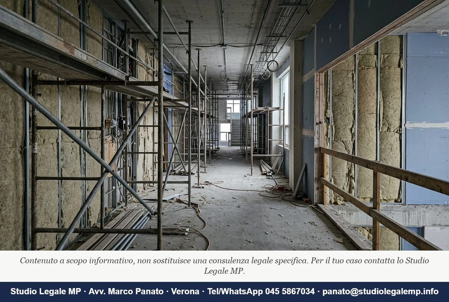 Superbonus in condominio: chi paga se i lavori vanno storto - Studio Legale MP - Verona