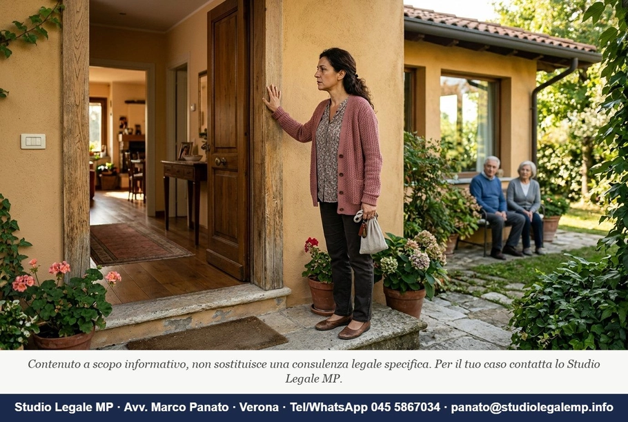 Casa in comodato dai suoceri: chi resta dopo la separazione? - Studio Legale MP - Verona