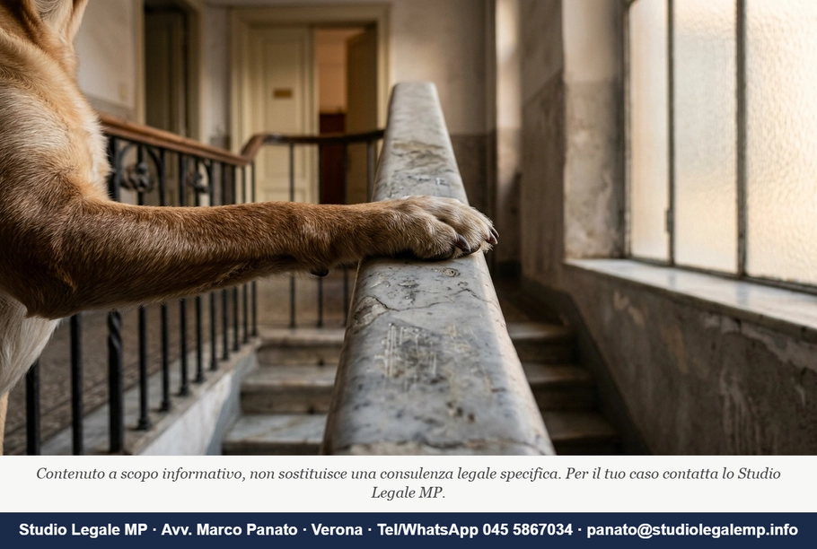 Animali in condominio: responsabilità e risarcimento danni - Studio Legale MP - Verona