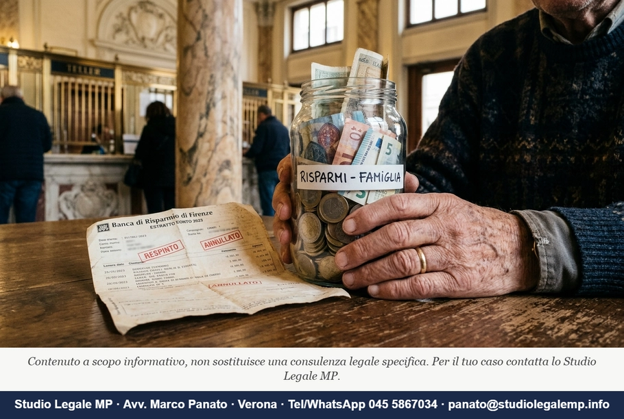 Bail-in: quando la banca deve risarcire il risparmiatore - Studio Legale MP - Verona