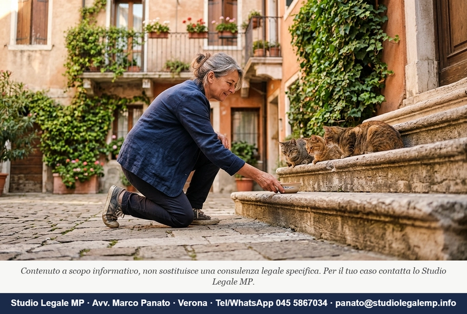 Colonia felina: chi risponde dei danni causati dai gatti? - Studio Legale MP - Verona