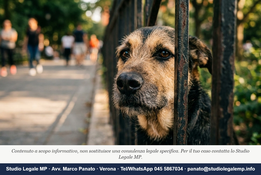 Morso di cane: chi paga quando l'animale è in affido a terzi? - Studio Legale MP - Verona