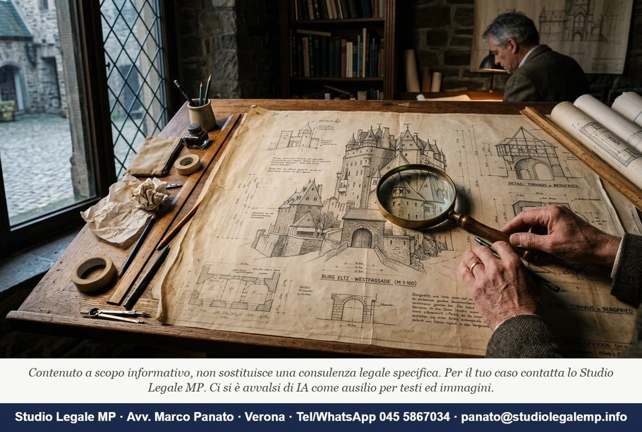 3 domande-chiave sul progetto restauro e diritto autore - Studio Legale MP - Verona