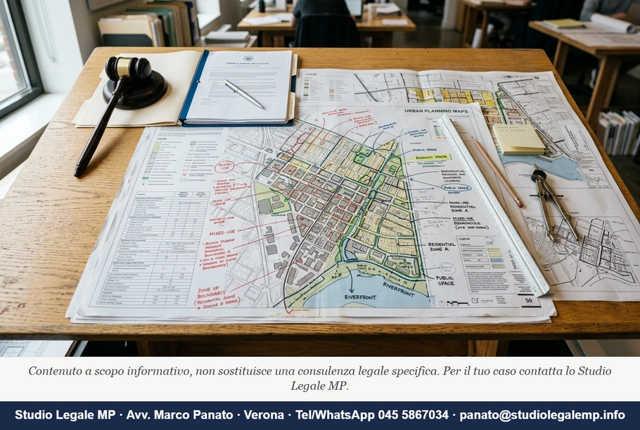 Varianti urbanistiche impugnate: difesa del Comune al TAR - Studio Legale MP - Verona