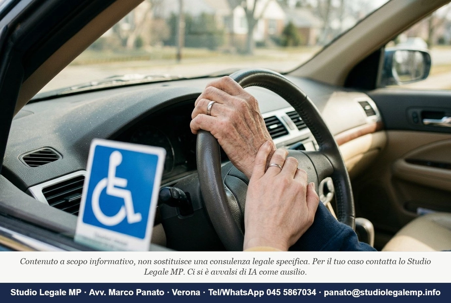 Contrassegno disabili: chi può usarlo davvero - Studio Legale MP - Verona