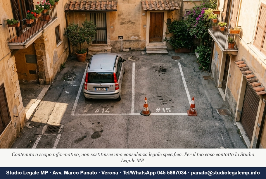 Posti auto in condominio: chi decide e chi ha diritto - Studio Legale MP - Verona