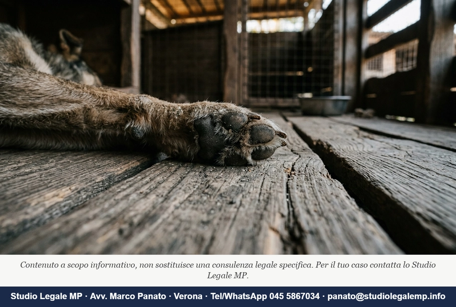 Abbandono animali: quando la colpa basta per finire a processo - Studio Legale MP - Verona