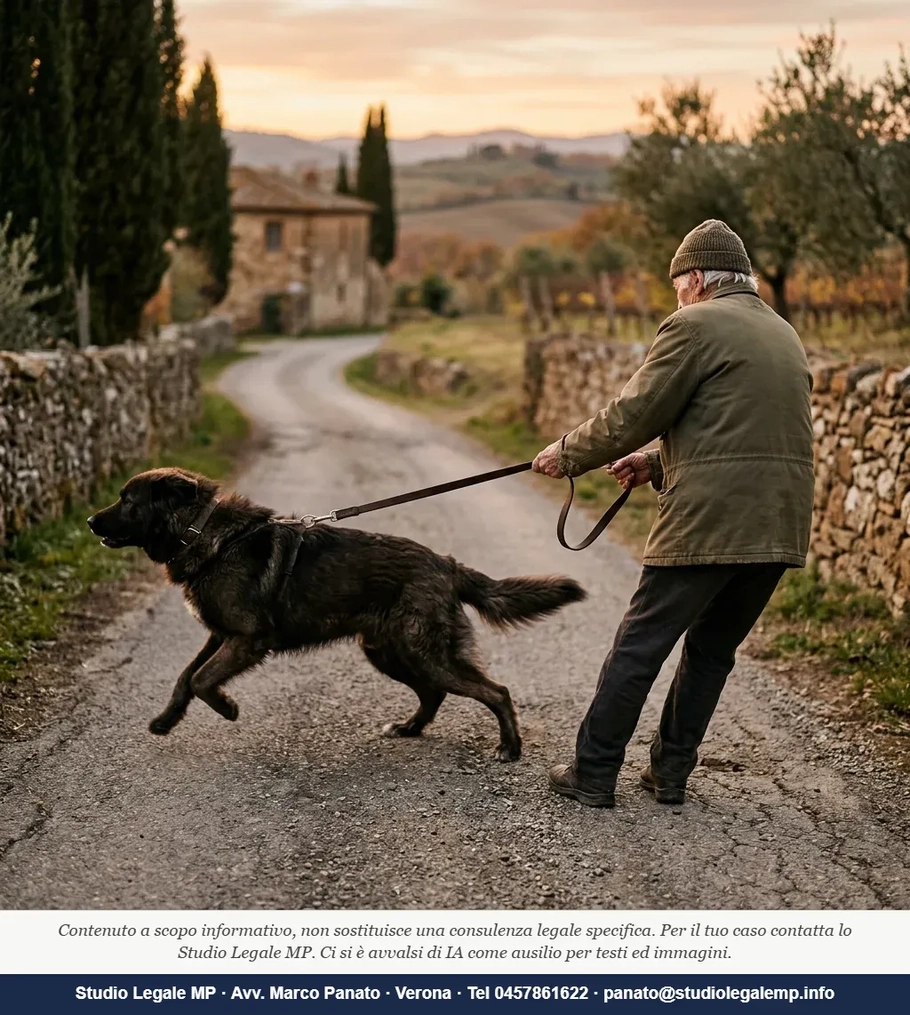 Danni da animale: dal 2026 provarli è più difficile - Studio Legale MP - Verona