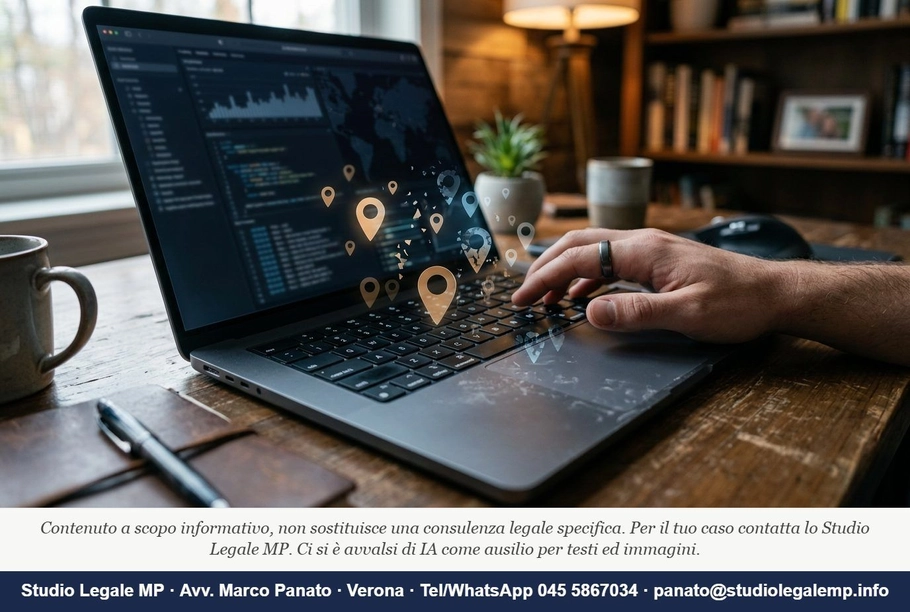 Smart working e controllo GPS: i tuoi dati al sicuro - Studio Legale MP - Verona