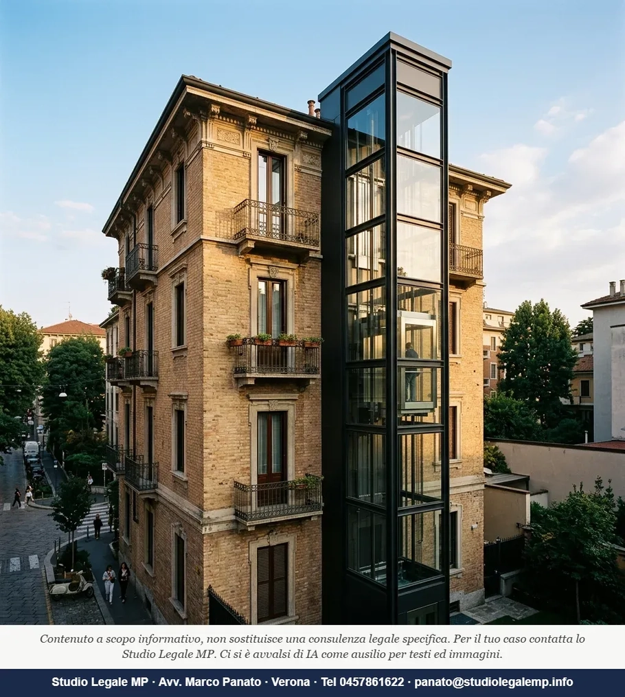 3 ragioni per cui l'ascensore batte il regolamento condominiale - Studio Legale MP - Verona