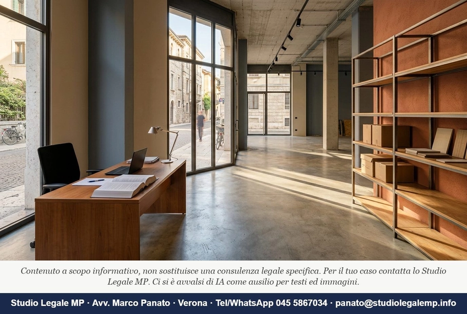 Locazione commerciale: attenzione alla destinazione reale - Studio Legale MP - Verona