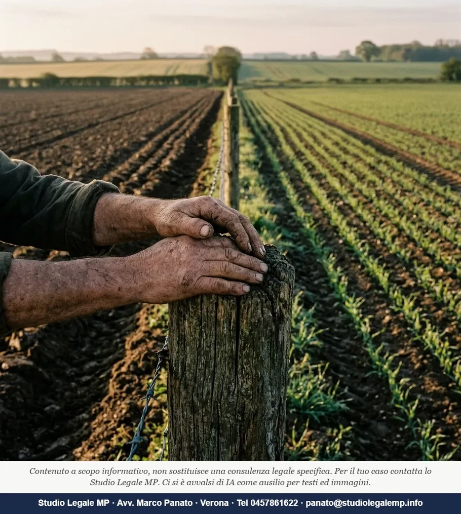 Prelazione agraria: 4 casi in cui l'affittuario esclude il confinante - Studio Legale MP - Verona