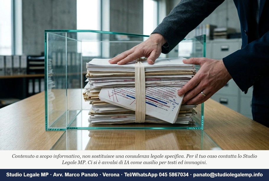 Anomalia offerta: i giustificativi che escludono chi vuol essere salvato - Studio Legale MP - Verona