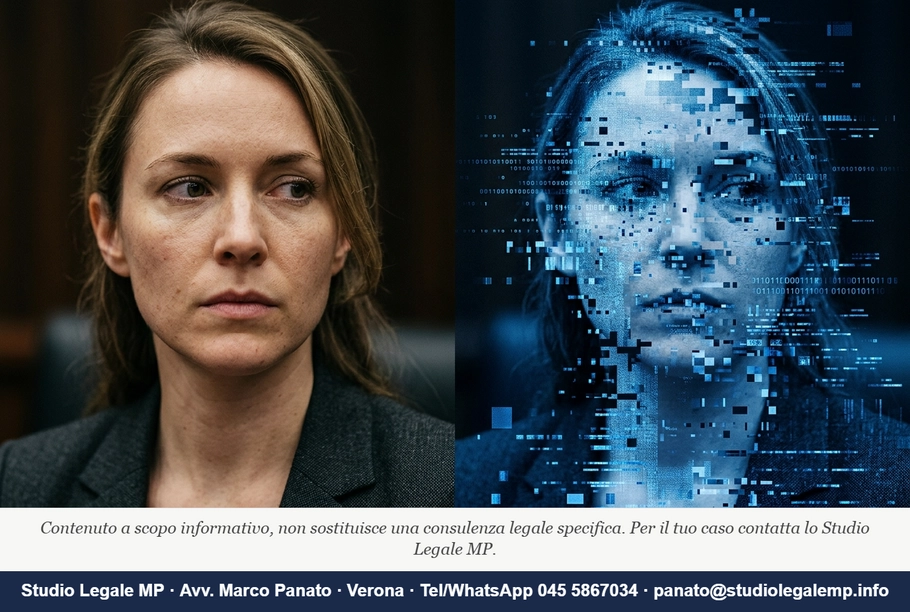 Deepfake e tutela dell'immagine: i rimedi civili - Studio Legale MP - Verona