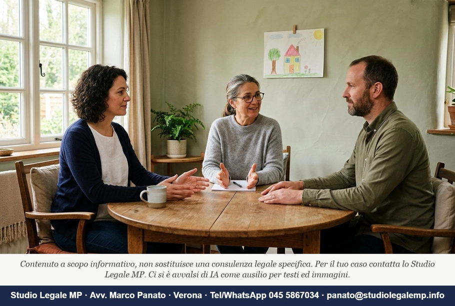 Mediazione familiare: come tutelare i figli senza lunghe cause - Studio Legale MP - Verona