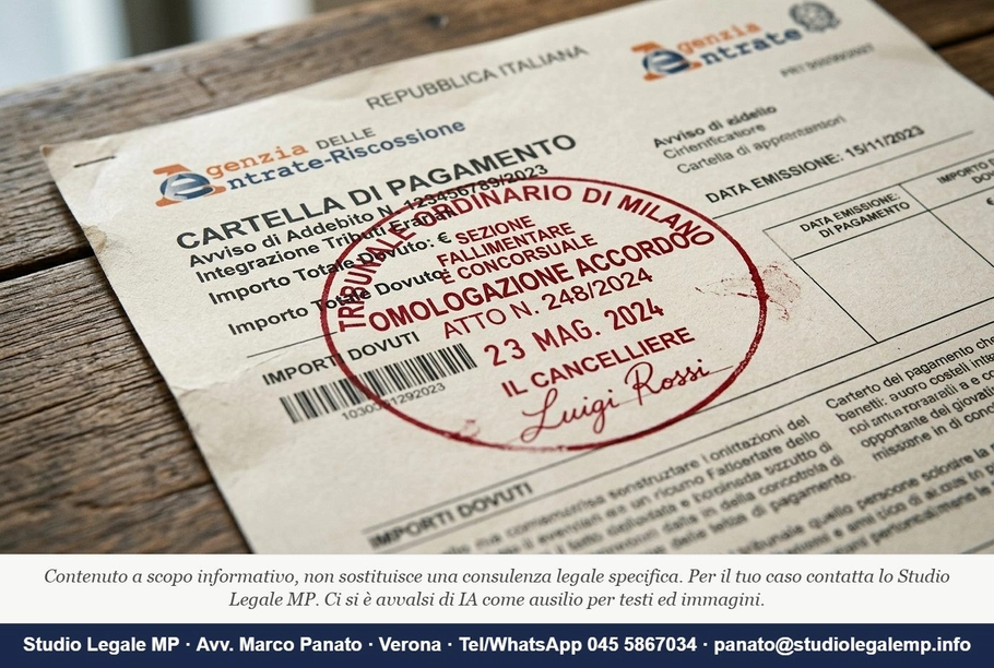 Debiti fiscali nel sovraindebitamento: il Fisco può riscuotere sanzioni? - Studio Legale MP - Verona