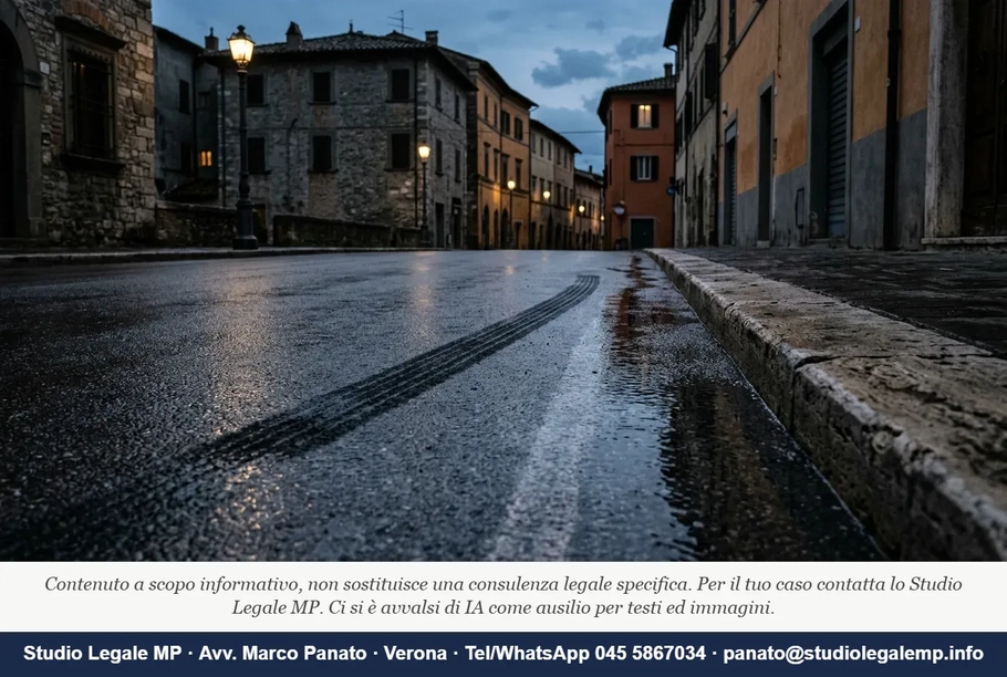 Omicidio stradale senza patente a 100 km/h: cosa decide il giudice - Studio Legale MP - Verona