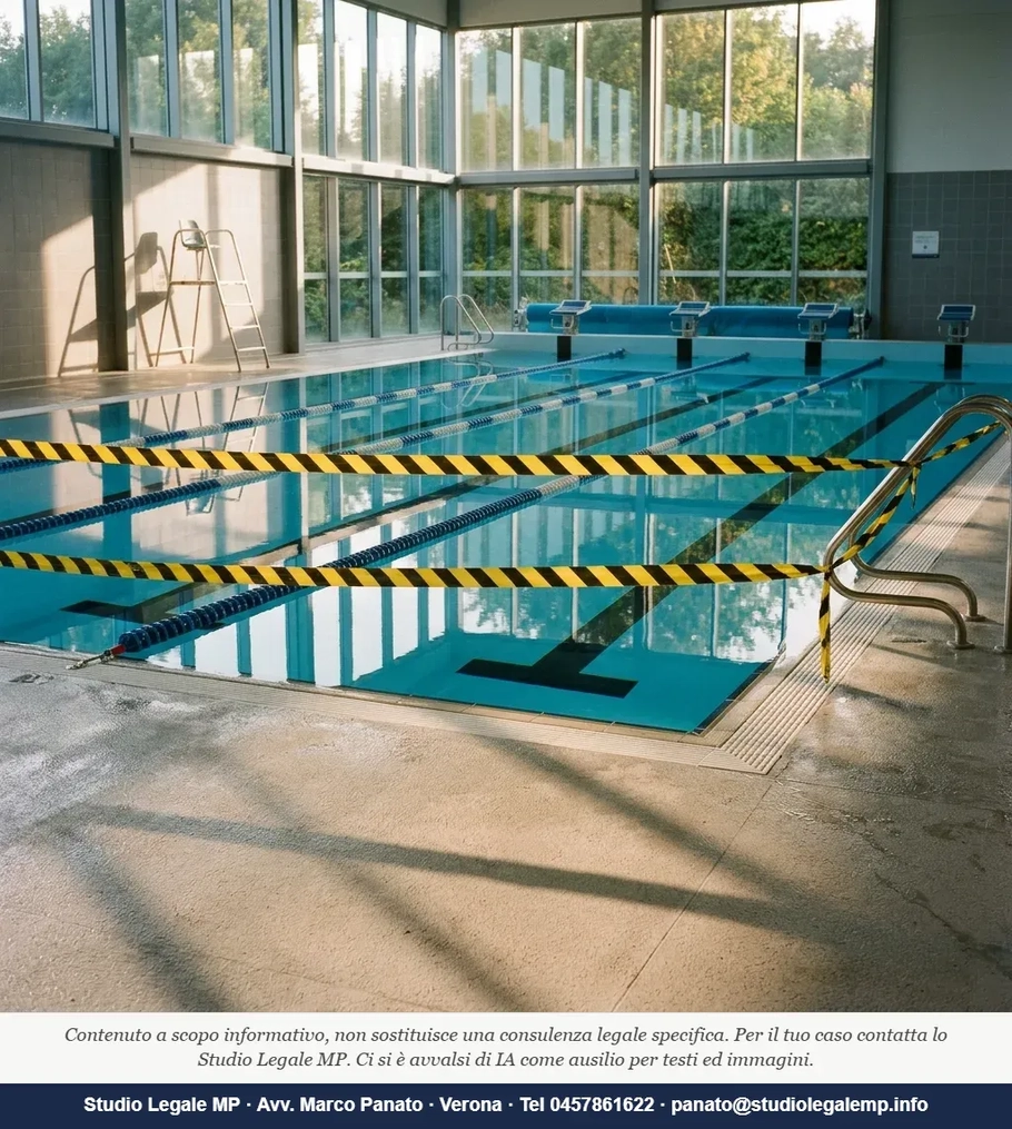 Chiusura piscina ASD: la legge 142/2026 regge al TAR? - Studio Legale MP - Verona