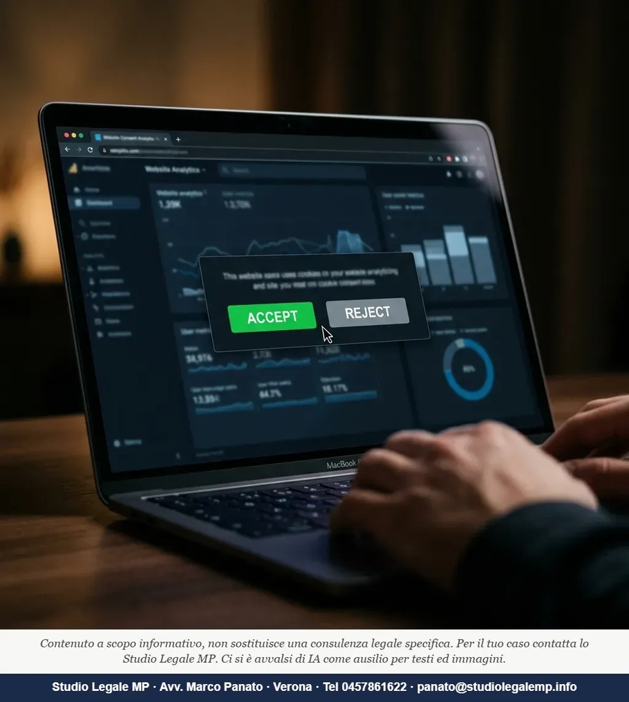 Cookie policy GDPR: 3 errori che costano una sanzione - Studio Legale MP - Verona