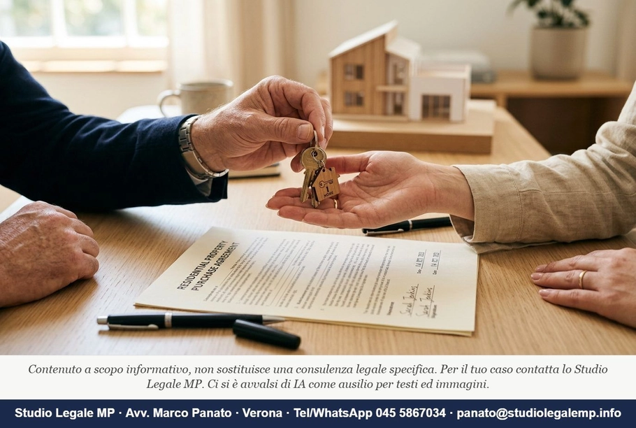 Rent to buy: come risparmiare sulle imposte con il nuovo 0,50% - Studio Legale MP - Verona