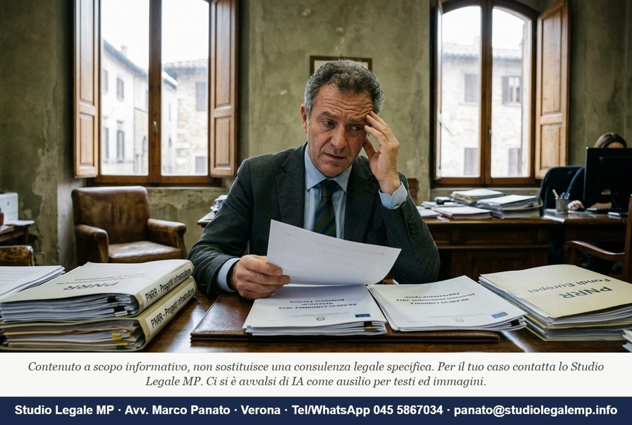Controllo preventivo Corte dei Conti PNRR: i 5 errori fatali - Studio Legale MP - Verona