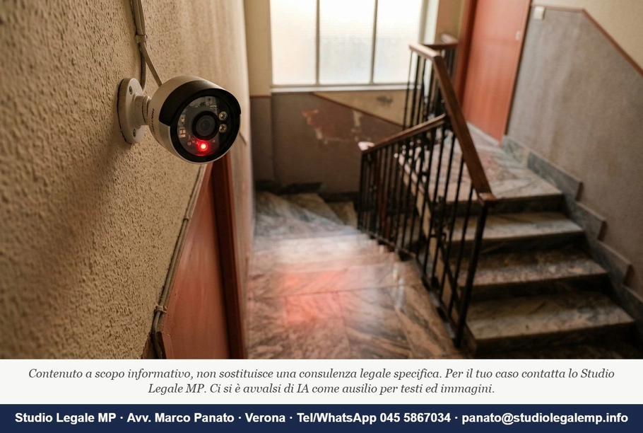 Telecamere condominio: si può riprendere il pianerottolo? - Studio Legale MP - Verona