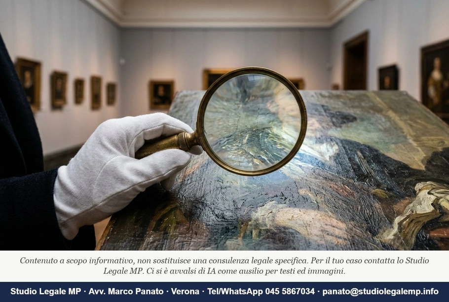Opera d'arte garantita e poi falsa: cosa rischia il gallerista - Studio Legale MP - Verona