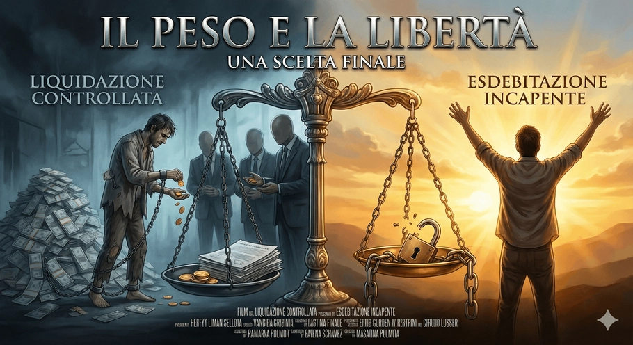 Liquidazione controllata vs esdebitazione incapiente - Studio Legale MP - Verona