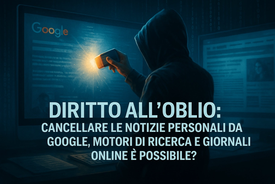Diritto all’oblio: cancellare le notizie personali da Google, motori di ricerca e giornali online è possibile? - Studio Legale MP - Verona