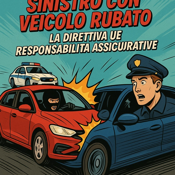 Sinistro con veicolo rubato e diritto di rivalsa: cosa rischiare davvero l'assicurato? - Studio Legale MP - Verona