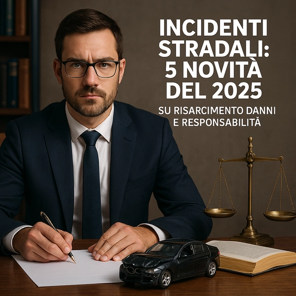Incidenti stradali: novità del 2025 su risarcimento danni e responsabilità - Studio Legale MP - Verona