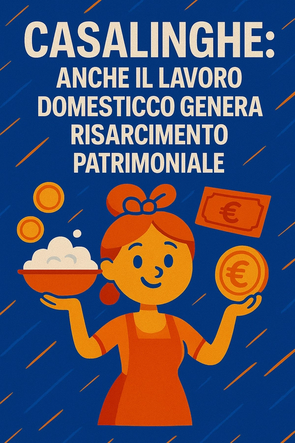 Casalinghe: anche il lavoro domestico genera risarcimento patrimoniale - Studio Legale MP - Verona