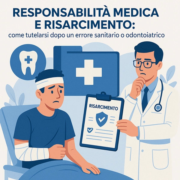 Responsabilità medica e risarcimento: come tutelarsi dopo un errore sanitario o odontoiatrico - Studio Legale MP - Verona