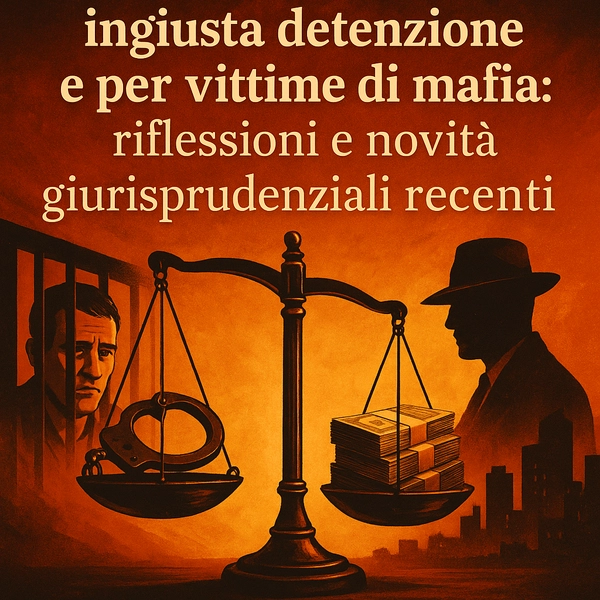Risarcimento per ingiusta detenzione e per vittime di mafia: riflessioni e novità giurisprudenziali recenti - Studio Legale MP - Verona