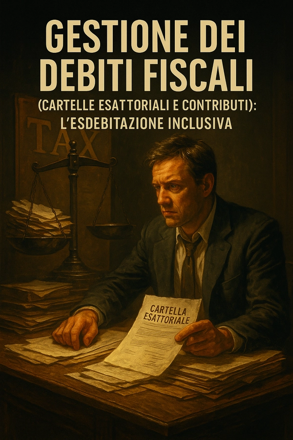 Gestione dei debiti fiscali (cartelle esattoriali e contributi): l’esdebitazione inclusiva - Studio Legale MP - Verona