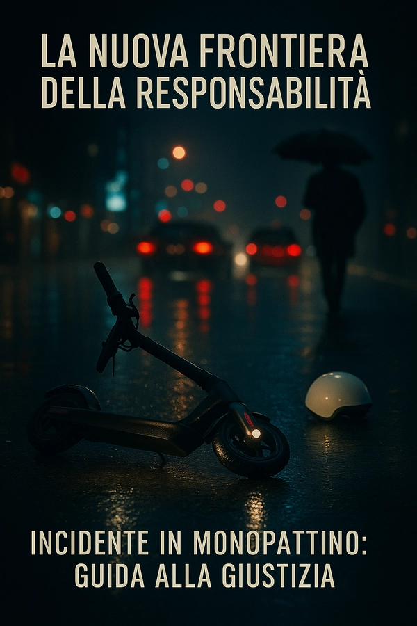 Incidente in Monopattino Elettrico: La Nuova Frontiera della Responsabilità Civile. Guida Completa tra Obbligo Assicurativo e Sentenze Recenti. - Studio Legale MP - Verona