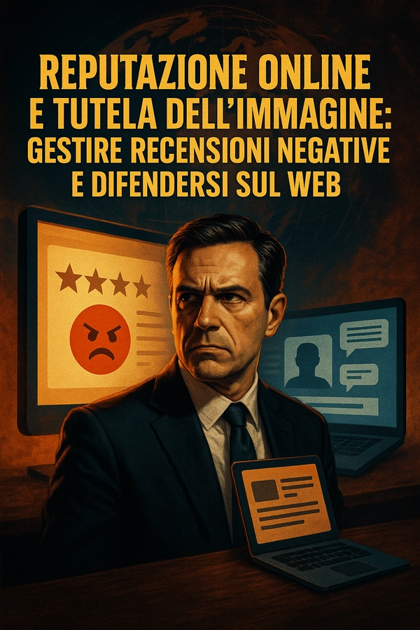 Reputazione Online e Tutela dell’Immagine: Gestire Recensioni Negative e Difendersi sul Web - Studio Legale MP - Verona