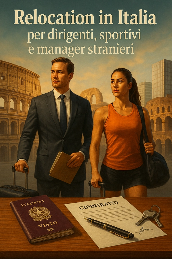 Relocation in Italia per dirigenti, sportivi e manager stranieri – guida legale e novità 2025 - Studio Legale MP - Verona