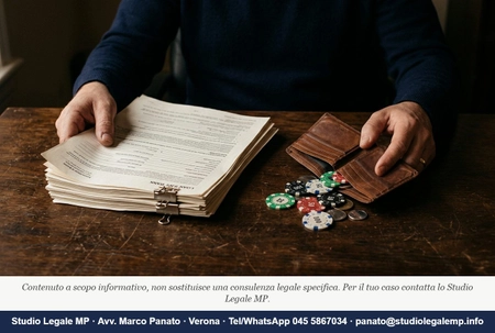 Ludopatia e banche: chi risponde dei debiti? - Studio Legale MP - Verona