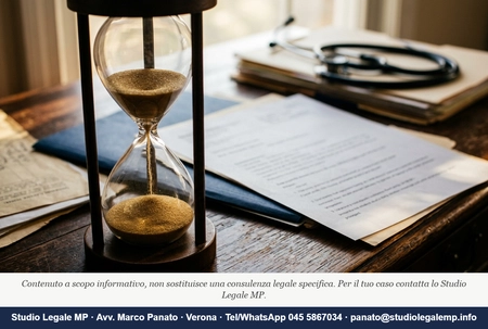 Prescrizione risarcimento: quando scatta davvero il termine - Studio Legale MP - Verona