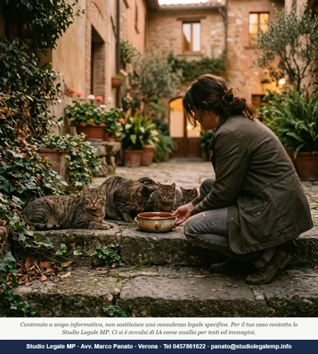 Colonia felina minacciata: cosa rischi se la rimuovi - Studio Legale MP - Verona