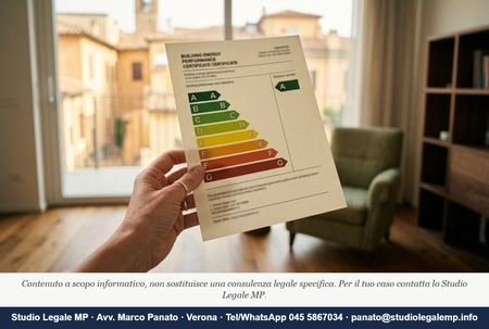 APE errato: rischi legali per chi vende casa - Studio Legale MP - Verona
