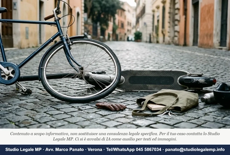 Scontro bici-monopattino: come ottenere il risarcimento - Studio Legale MP - Verona