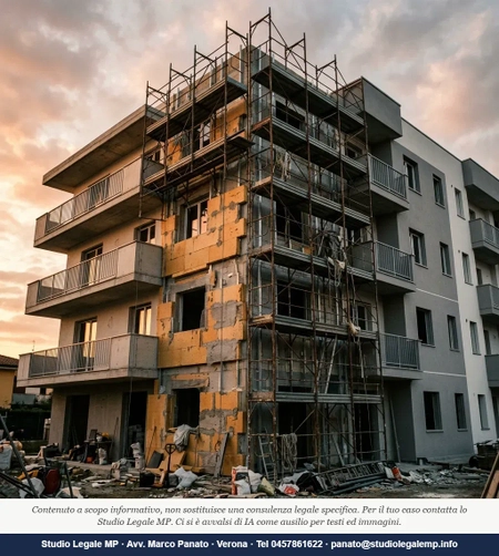 Superbonus in condominio: chi paga i danni se l'agevolazione salta - Studio Legale MP - Verona