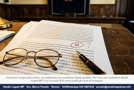 Motivazione sentenza risarcimento: errori da non fare - Studio Legale MP - Verona