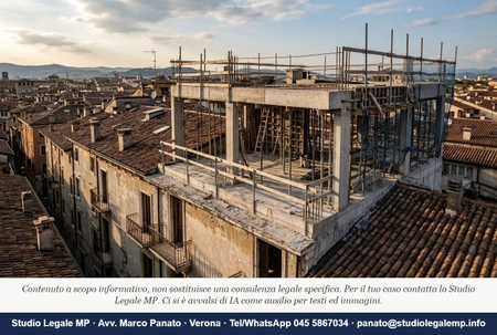 Sopraelevazione condominio: costi e rischi reali - Studio Legale MP - Verona